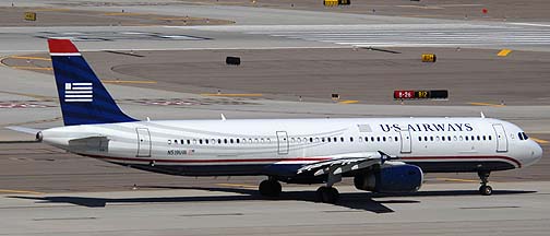 US Airways Airbus A321-231 N519UW, March 16, 2011